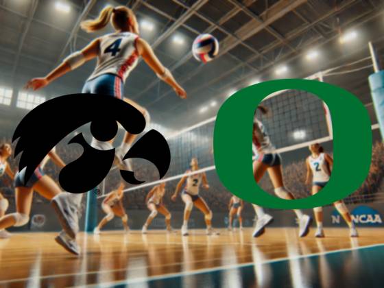 Iowa Hawkeyes at Oregon Ducks Women's Volleyball
